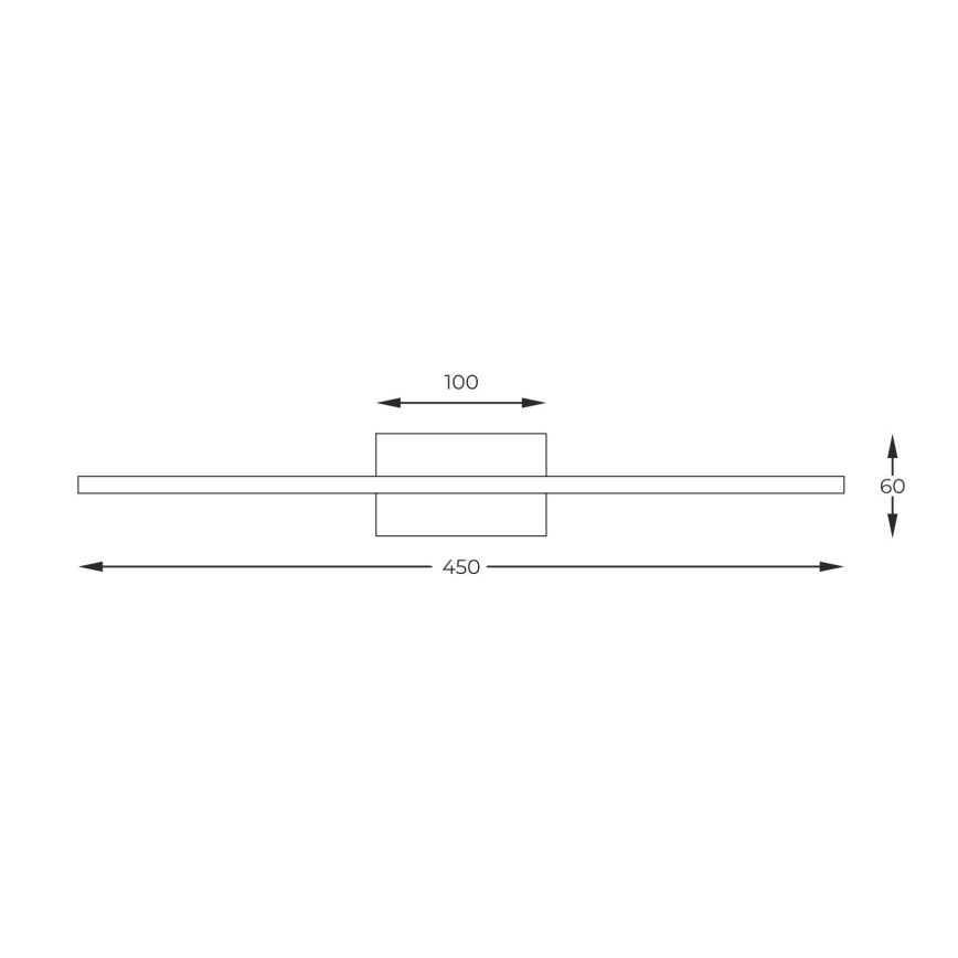 Zuma Line - LED Obrazové svítidlo LED/10W/230V 45 cm zlatá