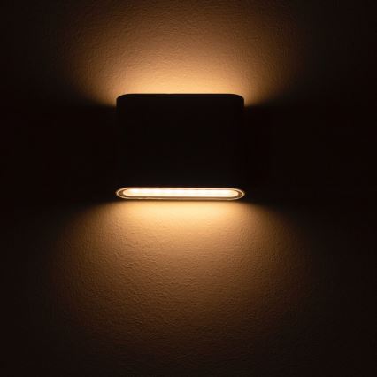 Zuma Line - LED Venkovní nástěnné svítidlo LED/12W/230V IP65 černá