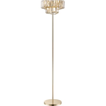 Zuma Line - Stojací lampa 3xG9/33W/230V zlatá