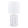 Zuma Line - Stolní lampa 1xE14/40W/230V bílá/dekor mramoru