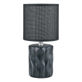Zuma Line - Stolní lampa 1xE14/40W/230V černá/dekor mramoru
