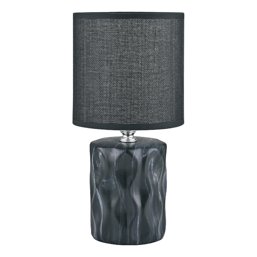 Zuma Line - Stolní lampa 1xE14/40W/230V černá/dekor mramoru