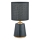 Zuma Line - Stolní lampa 1xE14/40W/230V černá/zlatá/dekor mramoru