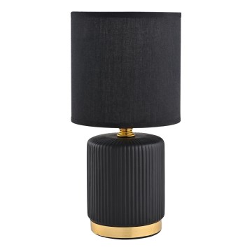 Zuma Line - Stolní lampa 1xE14/40W/230V černá/zlatá
