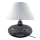 Zuma Line - Stolní lampa 1xE27/60W/230V bílá/černá