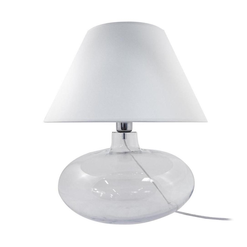 Zuma Line - Stolní lampa 1xE27/60W/230V bílá