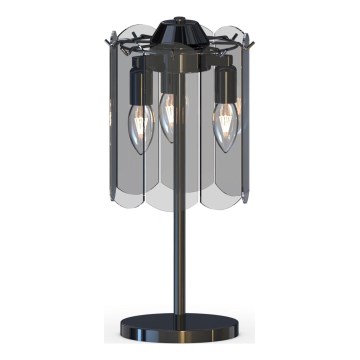 Zuma Line - Stolní lampa 3xE14/40W/230V černá