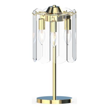 Zuma Line - Stolní lampa 3xE14/40W/230V zlatá