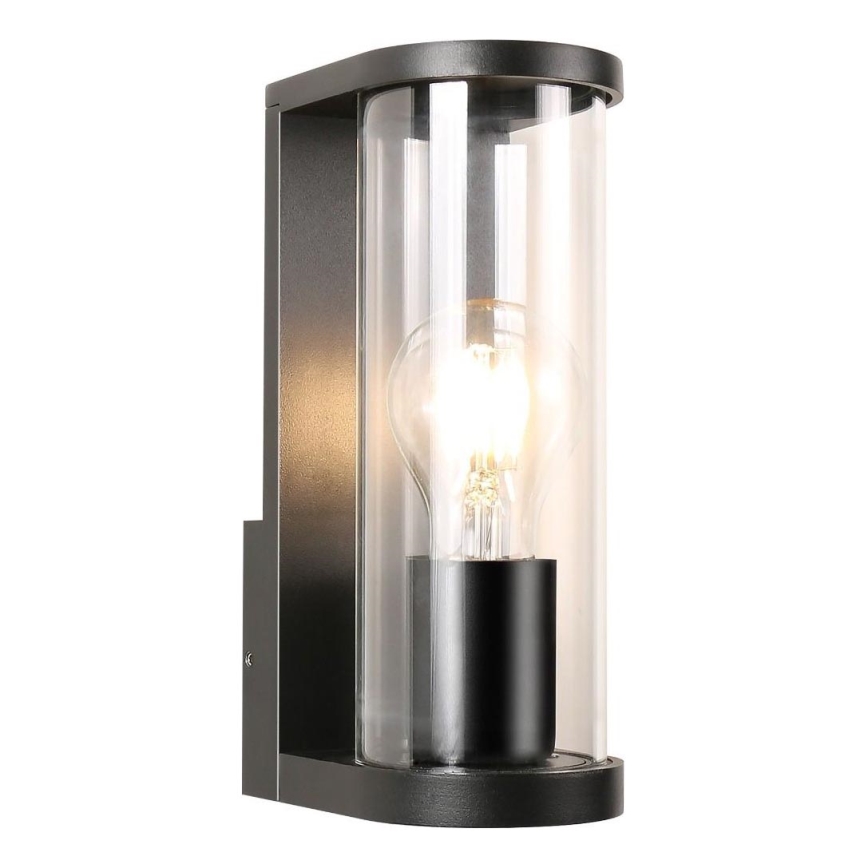 Zuma Line - Venkovní nástěnné svítidlo 1xE27/60W/230V IP44 černá