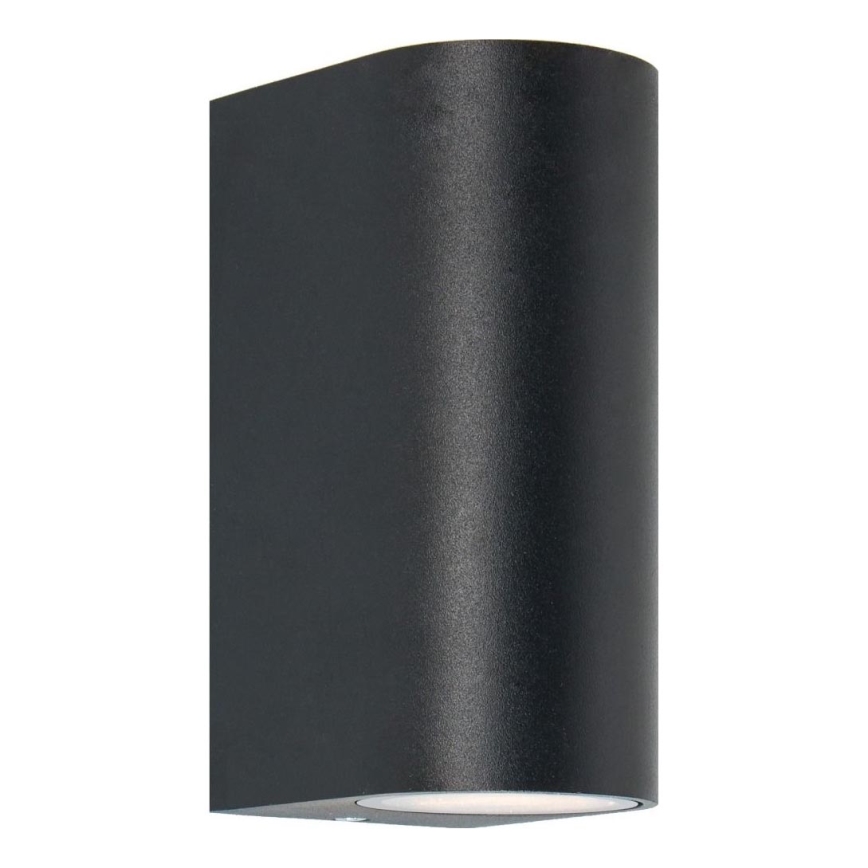 Zuma Line - Venkovní nástěnné svítidlo 2xGU10/35W/230V IP44 černá