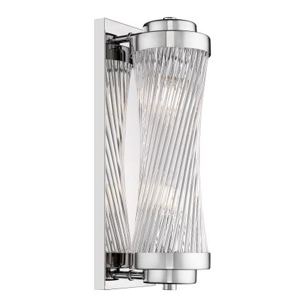 Zuma Line - Nástěnné svítidlo 2xE14/60W/230V lesklý chrom