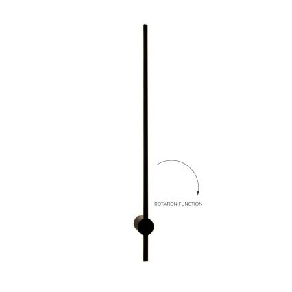 Zuma Line - LED Nástěnné svítidlo LED/12W/230V 90 cm černá