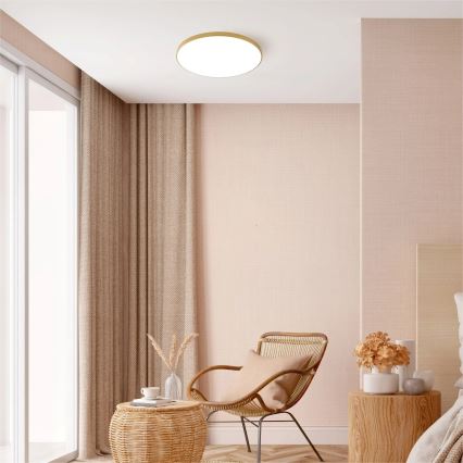 Zuma Line - LED Stropní svítidlo VERI LED/32W/230V pr. 37 cm zlatá