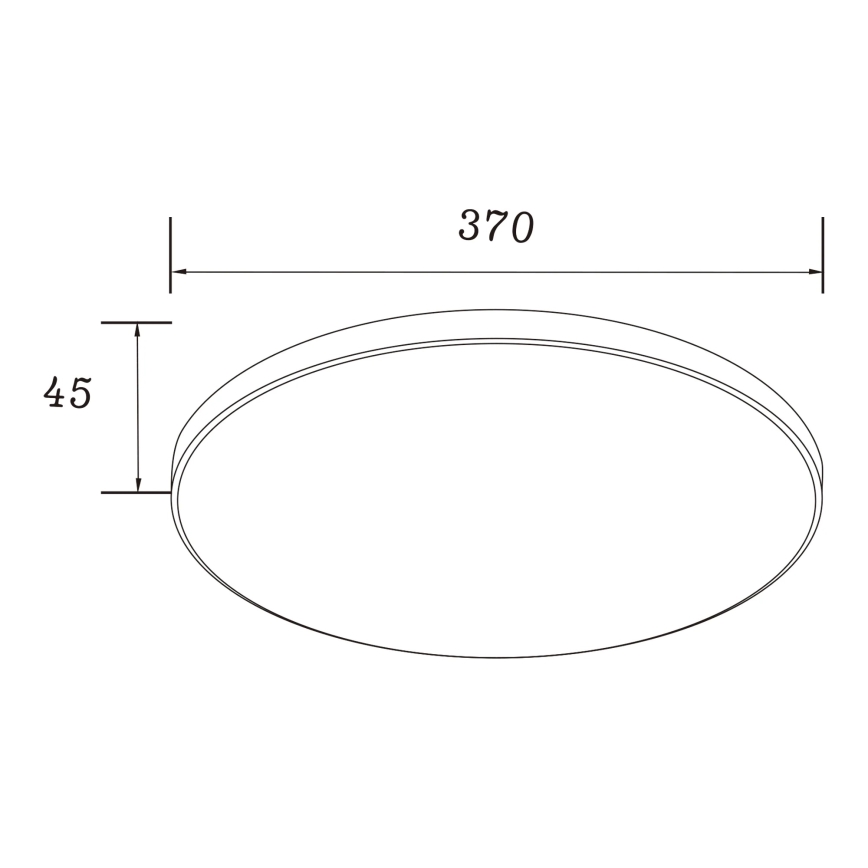 Zuma Line - LED Stropní svítidlo VERI LED/32W/230V pr. 37 cm zlatá